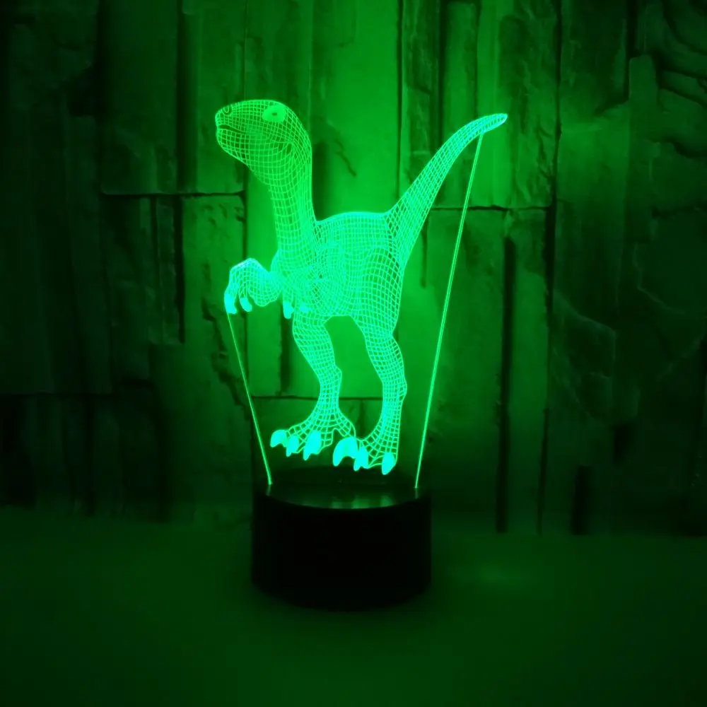 3W Dinosaur 7Color LED Night Light New exotic 3d Lamp Toys Gift For Party Living Room Decoration D30 Kid Gifts
3W Dinosaur 7Color LED Night Light New exotic 3d Lamp Toys Gift For Party Living Room Decoration D30 Kid Gifts