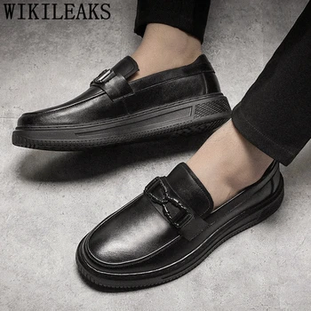 Mens Dress Shoes Loafers Platform Elevator Shoes For Men Black Party Shoes Men Oxford Zapatos De Charol Hombre Sapato Social
Mens Dress Shoes Loafers Platform Elevator Shoes For Men Black Party Shoes Men Oxford Zapatos De Charol Hombre Sapato Social