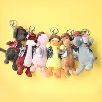 candice guo! cute plush toy lovely animal mouse fox pig duck dog elephant soft doll small key ring birthday Christmas gift 1pc
candice guo! cute plush toy lovely animal mouse fox pig duck dog elephant soft doll small key ring birthday Christmas gift 1pc