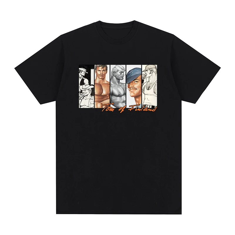 tom of Finland LGBT GAY Rainbow COWBOY Cops T-shirt Cotton Men T shirt New TEE TSHIRT Womens Tops
tom of Finland LGBT GAY Rainbow COWBOY Cops T-shirt Cotton Men T shirt New TEE TSHIRT Womens Tops