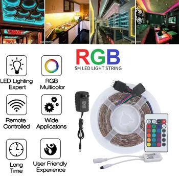 LED Strip Light RGB SMD 2835 Flexib LED Strip LED String 24 Keys WIFI Waterproof Home Lighting Night Lamp Backlight Kitchen
LED Strip Light RGB SMD 2835 Flexib LED Strip LED String 24 Keys WIFI Waterproof Home Lighting Night Lamp Backlight Kitchen