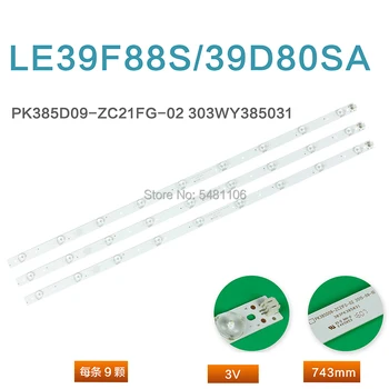 FOR Panda LE39F88S 39D80SA light strip 0y385d09-zc21fg-01 303WY385031 9 light beads 
FOR Panda LE39F88S 39D80SA light strip 0y385d09-zc21fg-01 303WY385031 9 light beads