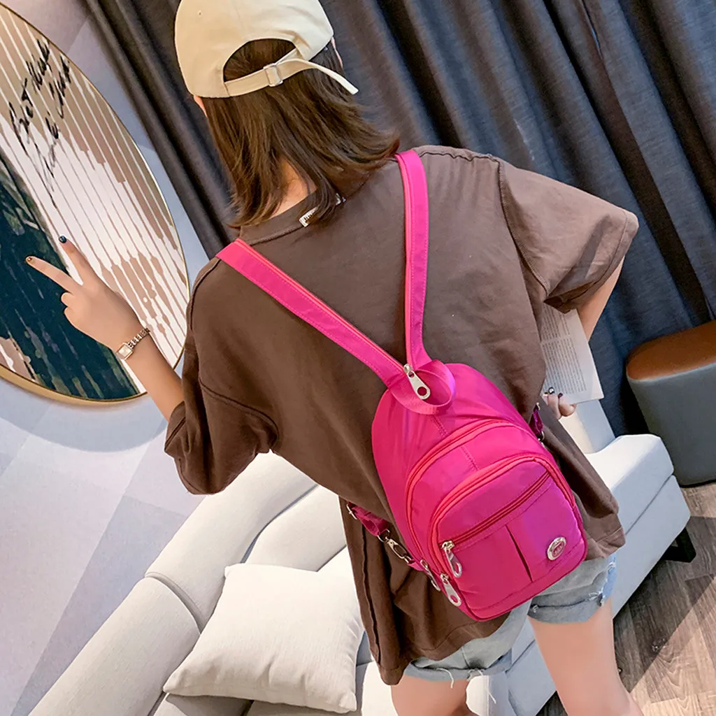 Girl's Small Backpack 2019 Nylon Shoulder Bag Women And Men Multi-Function Mini Back pack for Teenage Girls Kids Mochila
Girl's Small Backpack 2019 Nylon Shoulder Bag Women And Men Multi-Function Mini Back pack for Teenage Girls Kids Mochila