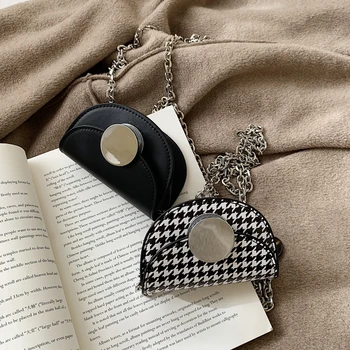 Elegant Female Mini Saddle Bag 2019 New Quality PU Leather Women's Designer Handbag Purses Chic Chain Shoulder Messenger Bag
Elegant Female Mini Saddle Bag 2019 New Quality PU Leather Women's Designer Handbag Purses Chic Chain Shoulder Messenger Bag