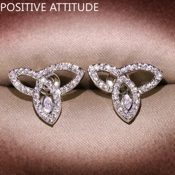 2020 New Korea Geometric Flower Shape Shiny CZ Female Lucky Earring Wedding Valentine's Day Gift bijoux
2020 New Korea Geometric Flower Shape Shiny CZ Female Lucky Earring Wedding Valentine's Day Gift bijoux