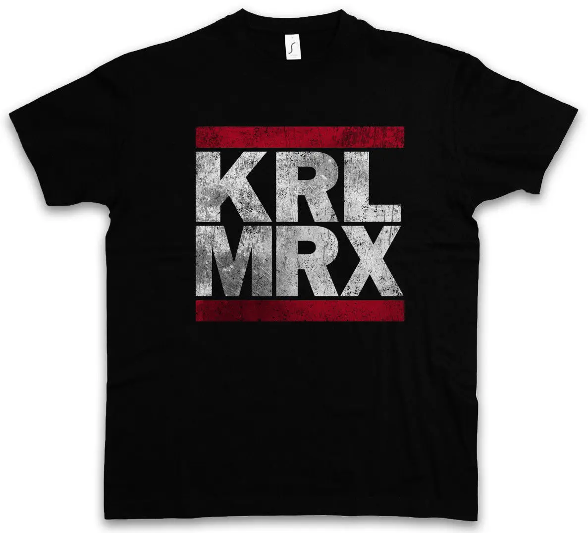 KRL MRX Manica lunga T-Shirt Karl Comunismo Socialismo Rivoluzione Marx Engels