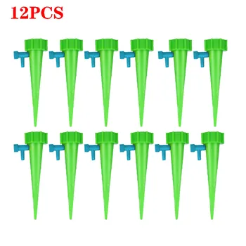 12Pcs Plant Water Dispenser Automatic Watering Device Self Watering Adjustable Garden Spikes Drip Irrigation Device #LR2
12Pcs Plant Water Dispenser Automatic Watering Device Self Watering Adjustable Garden Spikes Drip Irrigation Device #LR2