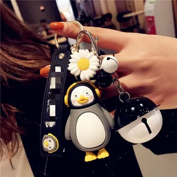 Cartoon Cute Penguin Action Figure Keychains Exquisite Creative Doll Key Chain Package Car Interior Decoration Pendant Key Ring
Cartoon Cute Penguin Action Figure Keychains Exquisite Creative Doll Key Chain Package Car Interior Decoration Pendant Key Ring