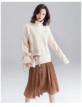 WOMEN NEW Basic high-necked bottoming sweater women autumn and winter new self-cultivation thickened pullover sweater
WOMEN NEW Basic high-necked bottoming sweater women autumn and winter new self-cultivation thickened pullover sweater