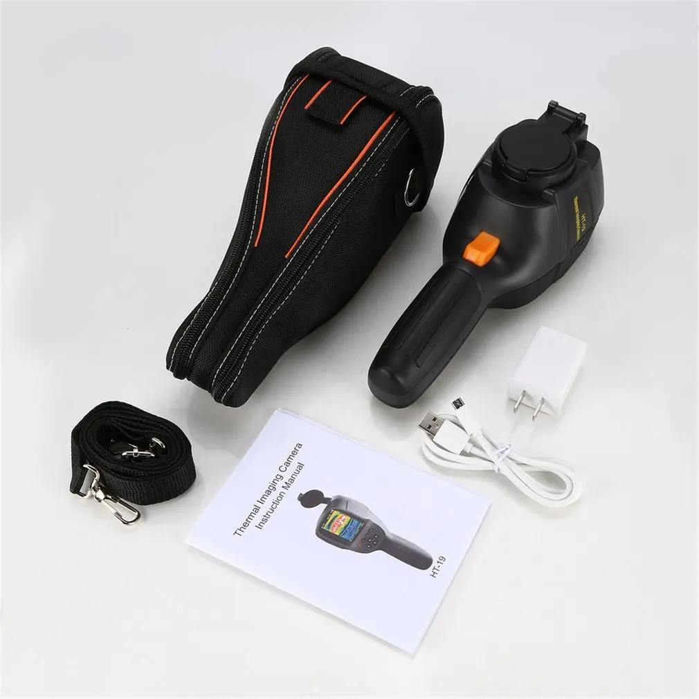 Handheld Infrared Temperature Heat IR Digital Thermal Imager Detector Camera with Storage 320x240 Resolution 3.2inch YK-19
Handheld Infrared Temperature Heat IR Digital Thermal Imager Detector Camera with Storage 320x240 Resolution 3.2inch YK-19