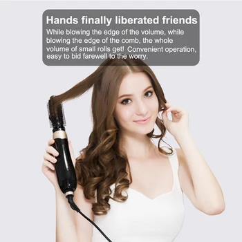 Hot Air Comb Straightener 4 in 1 Hair Dryer Brush Curler Hot Air Curler Iron Hair Styling Tool Reduce Frizz and Static Anti-Scal
Hot Air Comb Straightener 4 in 1 Hair Dryer Brush Curler Hot Air Curler Iron Hair Styling Tool Reduce Frizz and Static Anti-Scal