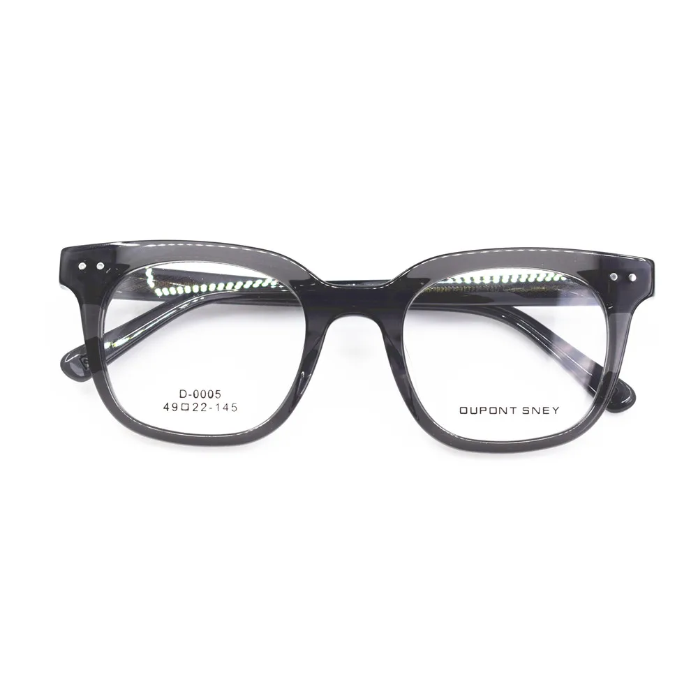 

BETSION Hand Made Vintage 49mm Acetate Full Rim Men Glasses Women Optical Myopia Eyeglasses Frames Prescription Glasses