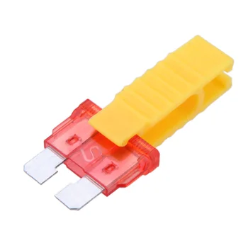 

2pcs High quality automotive fuse puller Plastic car Mini fuse Fetch Tweezers Clip Extractor removal tool Auto Replacement Parts