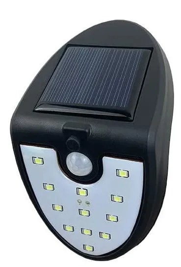 Фото Беспроводной поворотный светильник на солнечной батарее для лестницы класс
