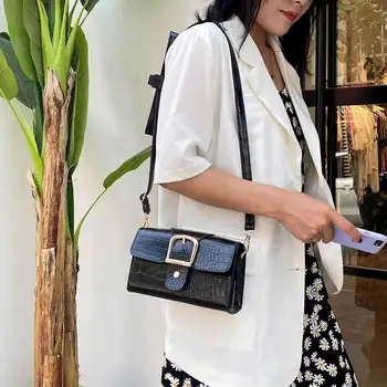 Fashion Alligator Patten Women's Flap Bag 2020 Winter Casual Crossbody Messenger Shoulder Bags PU Leather Female Handbag Totes
Fashion Alligator Patten Women's Flap Bag 2020 Winter Casual Crossbody Messenger Shoulder Bags PU Leather Female Handbag Totes