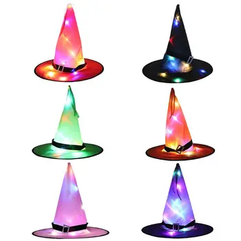 Halloween Hanging Lighted Glowing Spiky Witch Hat LED String Lights Battery Operated Outdoor Yard Tree Decoration
Halloween Hanging Lighted Glowing Spiky Witch Hat LED String Lights Battery Operated Outdoor Yard Tree Decoration