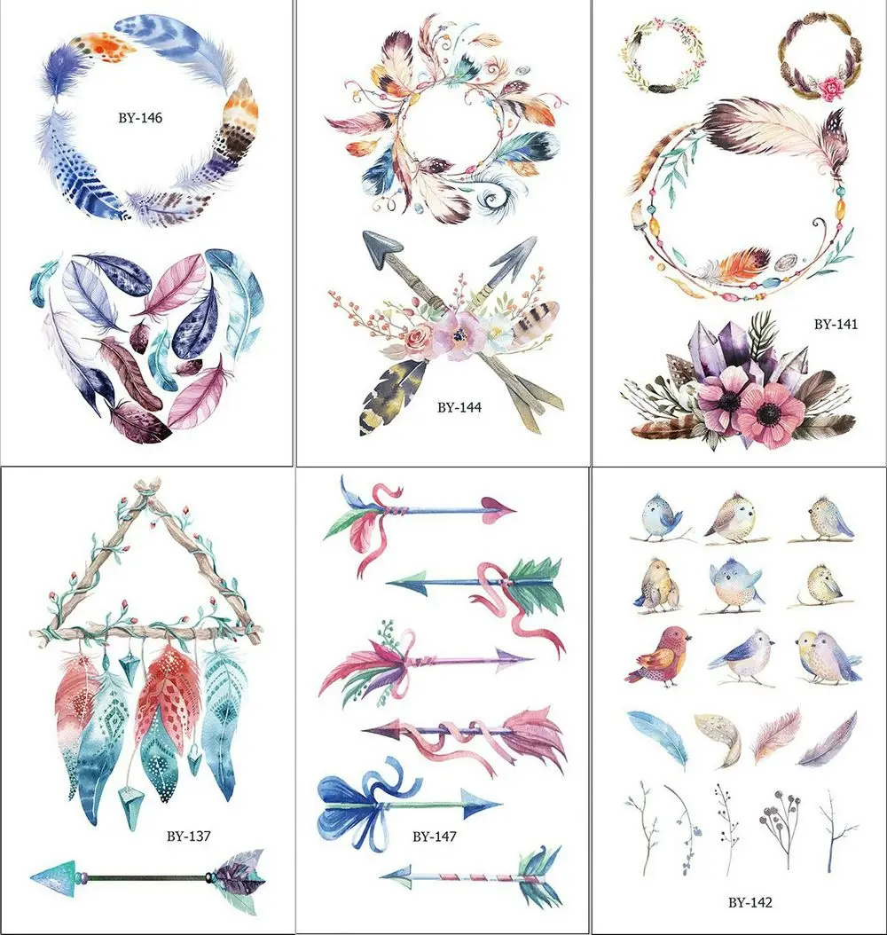 Watercolor Sacred Wreaths Temporary Tattoo Girl Women Body Arm Art Flower Crown Tattoo Sticker Boho Waterproof Tatto Mascot
Watercolor Sacred Wreaths Temporary Tattoo Girl Women Body Arm Art Flower Crown Tattoo Sticker Boho Waterproof Tatto Mascot