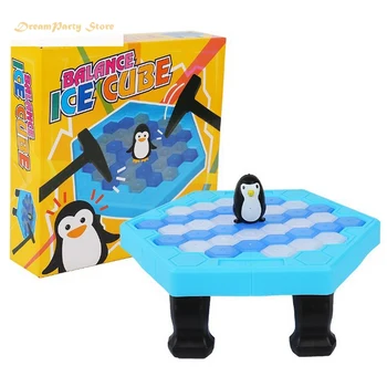 Board Game for Children Save Penguin Trap Ice Break Hammer Block Toy Set Funny Party Table Games Parent Child Interaction
Board Game for Children Save Penguin Trap Ice Break Hammer Block Toy Set Funny Party Table Games Parent Child Interaction