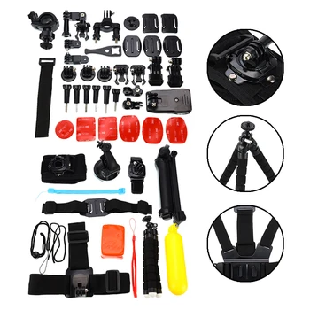 Action Camera Accessories kit for Gopro Hero 8 7 6 5 4 Black Hero Session Set Mount for SOOCOO/Akaso/Xiaomi YI 4K for Eken H9r 
Action Camera Accessories kit for Gopro Hero 8 7 6 5 4 Black Hero Session Set Mount for SOOCOO/Akaso/Xiaomi YI 4K for Eken H9r