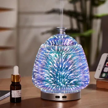 100ml Aroma Humidifier Mist 3D Colorful Light Humidification Diffuser Silent Aromatherapy Lamp
100ml Aroma Humidifier Mist 3D Colorful Light Humidification Diffuser Silent Aromatherapy Lamp