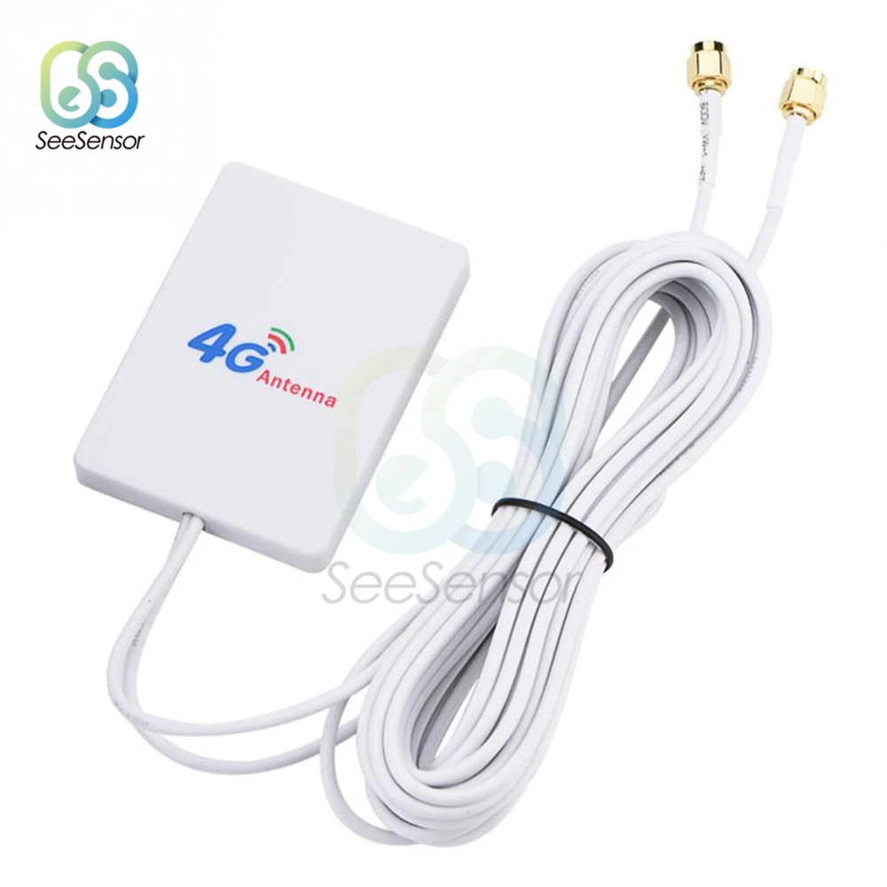 3G 4G LTE Router Modem Aerial External Antenna with TS9 / CRC9 / SMA Connector Cable 3 Meter
3G 4G LTE Router Modem Aerial External Antenna with TS9 / CRC9 / SMA Connector Cable 3 Meter