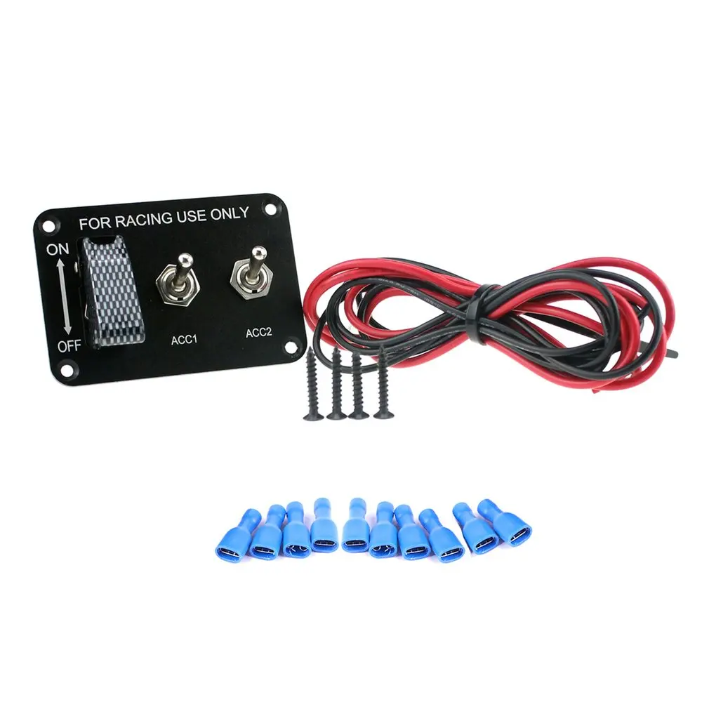 1 Set 12V 20A 3 Group Toggle Switches Panel for Racing Car Carbon Fiber Circuit Modified Combination Switch Kits
1 Set 12V 20A 3 Group Toggle Switches Panel for Racing Car Carbon Fiber Circuit Modified Combination Switch Kits