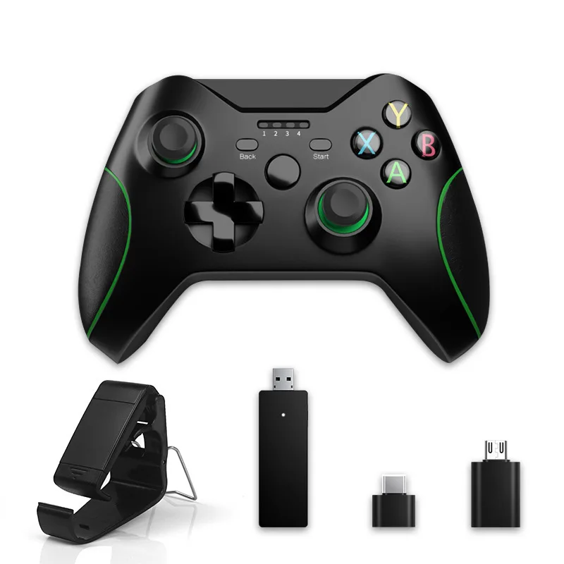 2.4G Wireless Gamepad Controller For Xbox One Console For PC PS3/Android Smart Phone Game Controller Joystick For Win PC 7/8/10
2.4G Wireless Gamepad Controller For Xbox One Console For PC PS3/Android Smart Phone Game Controller Joystick For Win PC 7/8/10