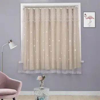 Hollow Out Curtain Delicate Star Curtain Creative Shading Cloth Window Cloth Drop Simple Curtain for Home Bedroom Shop
Hollow Out Curtain Delicate Star Curtain Creative Shading Cloth Window Cloth Drop Simple Curtain for Home Bedroom Shop
