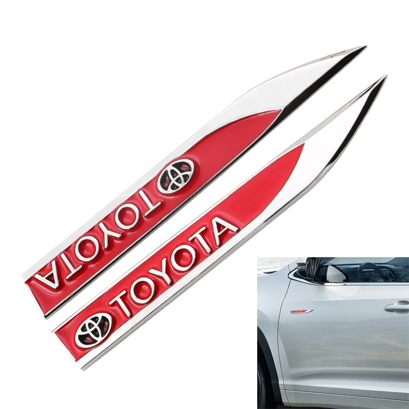 2pcs Car Blade Sticker Car Fender Body Sticker for Toyotas Corolla Yaris Rav4 Avensis Auris Camry C-hr 86 Prius Automobile Goods
2pcs Car Blade Sticker Car Fender Body Sticker for Toyotas Corolla Yaris Rav4 Avensis Auris Camry C-hr 86 Prius Automobile Goods