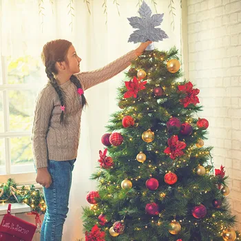 Holiday Indoor Christmas Tree Topper With LED Snow Projector Home Decor Night Light Ornament Winter Rotating Magic Party Gift
Holiday Indoor Christmas Tree Topper With LED Snow Projector Home Decor Night Light Ornament Winter Rotating Magic Party Gift