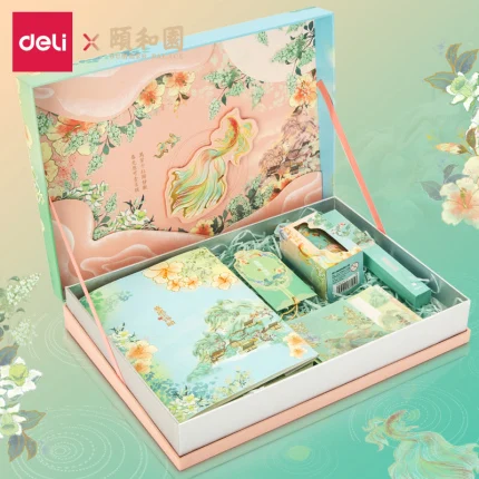 Deli Hand Account Notebook Antique Printing Summer Palace Series Shopping Festival Hand Account Gift Box Stationery Gift
Deli Hand Account Notebook Antique Printing Summer Palace Series Shopping Festival Hand Account Gift Box Stationery Gift