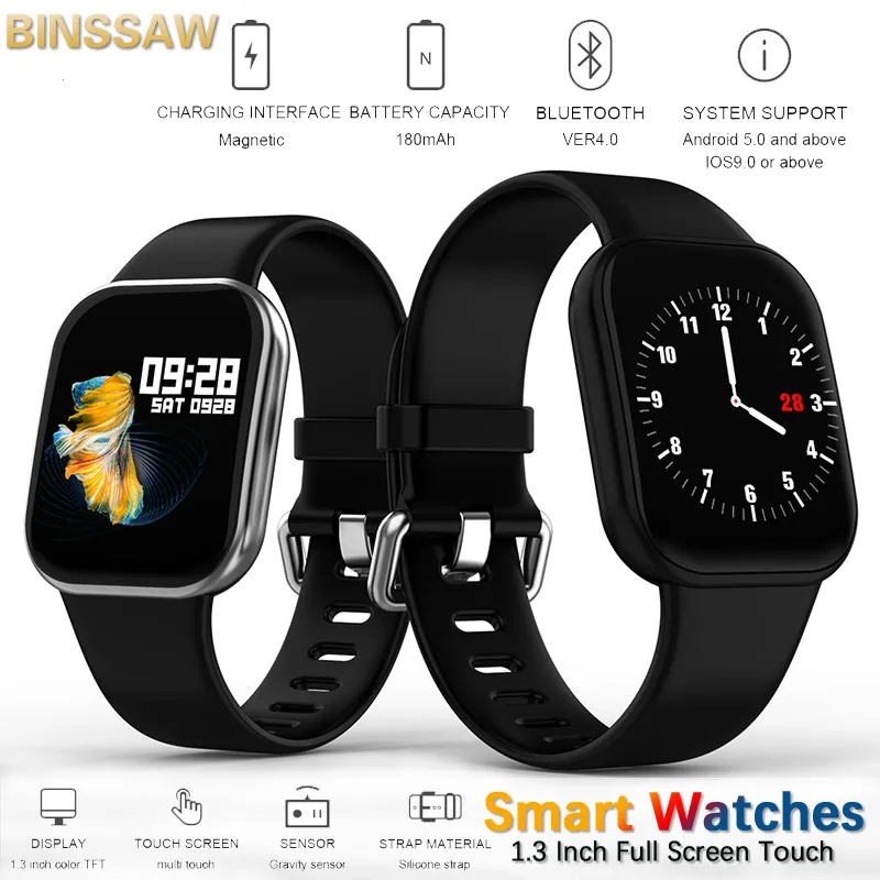 Men's Smart Watches full Touch Screen Waterproof Bluetooth Fitness Tracker Men's Blood Pressure Wristband Smartwatch Android IOS
Men's Smart Watches full Touch Screen Waterproof Bluetooth Fitness Tracker Men's Blood Pressure Wristband Smartwatch Android IOS