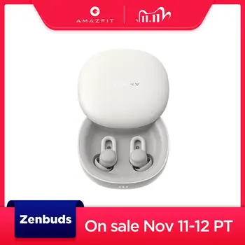 Amazfit Zenbuds Earphone Sleep Monitoring Noise Blocking Lightweight Long Battery Life TWS Type-C Charging Case for iOS Android 
Amazfit Zenbuds Earphone Sleep Monitoring Noise Blocking Lightweight Long Battery Life TWS Type-C Charging Case for iOS Android