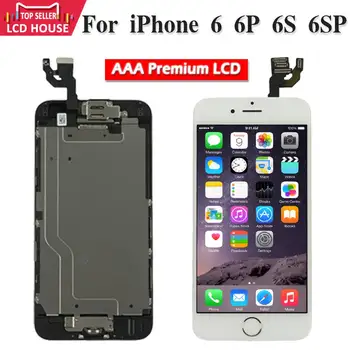 Full Set LCD Display For iPhone 6P 6SP 6 6S LCD Screen Complete Digitizer LCD Assembly Replacement Grade AAA+++ No Dead Pixles
Full Set LCD Display For iPhone 6P 6SP 6 6S LCD Screen Complete Digitizer LCD Assembly Replacement Grade AAA+++ No Dead Pixles
