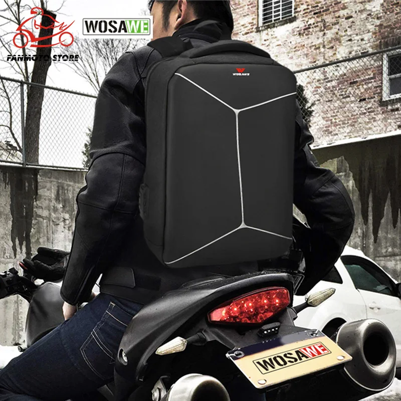 WOSAWE Motorcycle Backpack Reflective with Password Lock High Capacity Waterproof Travel Storage Luggage Multi-functional Bag
WOSAWE Motorcycle Backpack Reflective with Password Lock High Capacity Waterproof Travel Storage Luggage Multi-functional Bag