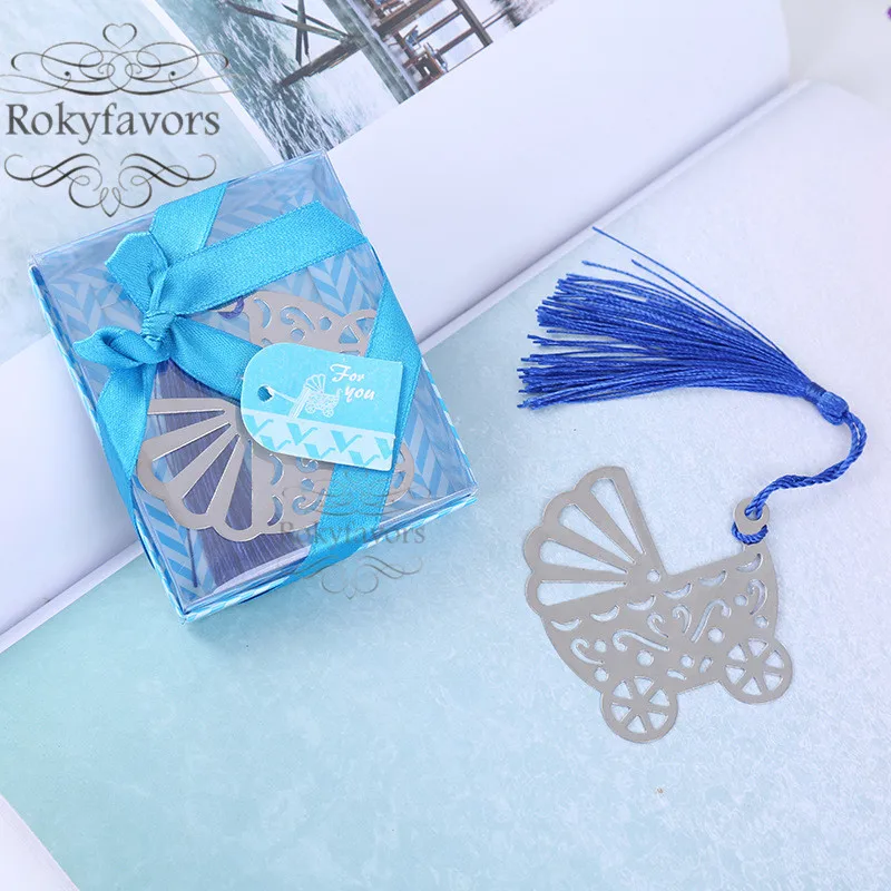 100pcs baby stroller bookmark baby shower kids party gifts