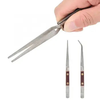 Jewelry Straight Curved Tip Tweezer Self lock Tweezer Jewelry Jewelry Curved Tip Making Tool Accessory for Jewelry Processing
Jewelry Straight Curved Tip Tweezer Self lock Tweezer Jewelry Jewelry Curved Tip Making Tool Accessory for Jewelry Processing