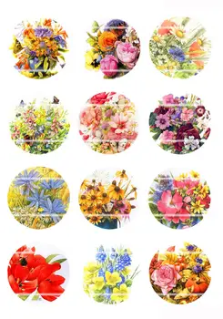 Handmade Colorful picture Round Glass Cabochons Refrigerator magnet for Necklace Decoration and Phone Chain Accessaries120
Handmade Colorful picture Round Glass Cabochons Refrigerator magnet for Necklace Decoration and Phone Chain Accessaries120