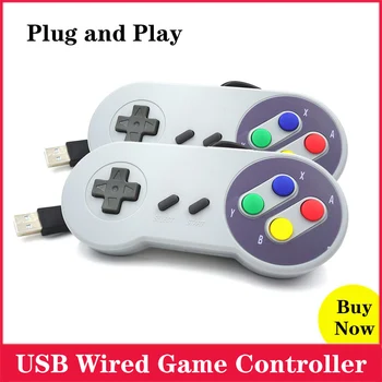USB Game Controller Gaming Joystick Gamepad Controller for Nintendo SNES Gamepad for Windows PC MAC for Raspberry Pi 4 3 4B 3B
USB Game Controller Gaming Joystick Gamepad Controller for Nintendo SNES Gamepad for Windows PC MAC for Raspberry Pi 4 3 4B 3B