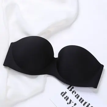 Sexy Women Invisible Bra Strapless Backless Solid Color Wedding Bridal Bra
Sexy Women Invisible Bra Strapless Backless Solid Color Wedding Bridal Bra