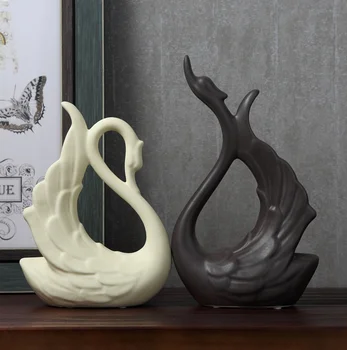 PORCELAIN SWAN COUPLE SCULPTURE CERAMIC ANIMAL LOVERS STATUE DECOR CRAFT ORNAMENT FOR WEDDING FAVOR AND VALENTINE'S DAY GIFT
PORCELAIN SWAN COUPLE SCULPTURE CERAMIC ANIMAL LOVERS STATUE DECOR CRAFT ORNAMENT FOR WEDDING FAVOR AND VALENTINE'S DAY GIFT