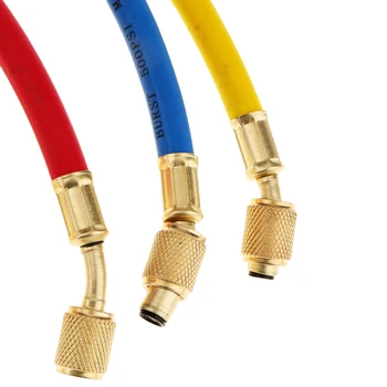 Air Conditioning Refrigeration A/C Manifold Gauge Set Air R12 R22 R134a R502
Air Conditioning Refrigeration A/C Manifold Gauge Set Air R12 R22 R134a R502