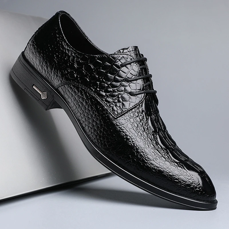italian black dress shoes men business formal wedding shoes lace up genuine leather oxford shoes men chaussures hommes en cuir
italian black dress shoes men business formal wedding shoes lace up genuine leather oxford shoes men chaussures hommes en cuir