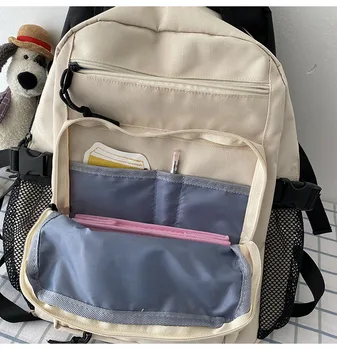 New Ins Harajuku Backpack Simple Vintage Preppy Style Large Capacity School Bag Female Fashion Solid Casual Women Backpack 2020
New Ins Harajuku Backpack Simple Vintage Preppy Style Large Capacity School Bag Female Fashion Solid Casual Women Backpack 2020