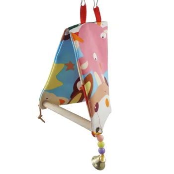Parrot swing nest open nest parrot platform bird supplies double canvas triangle cotton nest wholesale
Parrot swing nest open nest parrot platform bird supplies double canvas triangle cotton nest wholesale