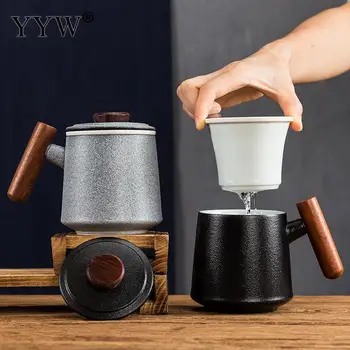 Teacups Single Layer Couple Mug Heat-Resistant Mug With Lid Filter Cup Coffee Tea Ceramic Mugs And Cups Office Drinkware
Teacups Single Layer Couple Mug Heat-Resistant Mug With Lid Filter Cup Coffee Tea Ceramic Mugs And Cups Office Drinkware