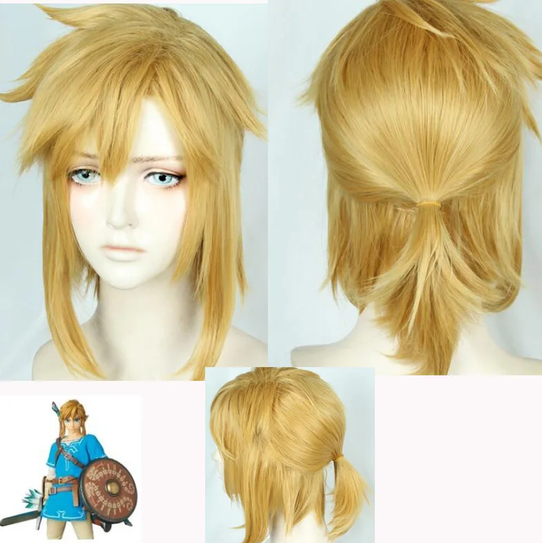 Zelda II: The Adventure of Link WIG Link Golden Wig Cosplay the Legend of Zelda Cosplay Wig Hair
Zelda II: The Adventure of Link WIG Link Golden Wig Cosplay the Legend of Zelda Cosplay Wig Hair