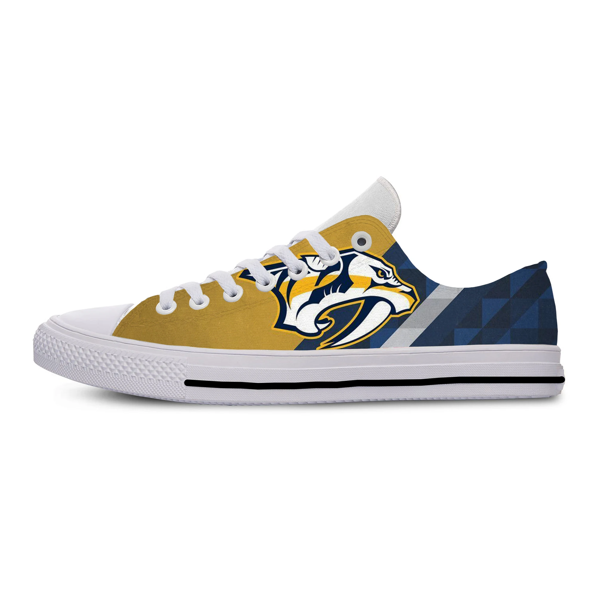 Lightweight Fashion Men/Women Shoes Predators Breathable Casual Classic Shoes Nashville Hockey Fans Flat Canvs Sneakers
Lightweight Fashion Men/Women Shoes Predators Breathable Casual Classic Shoes Nashville Hockey Fans Flat Canvs Sneakers