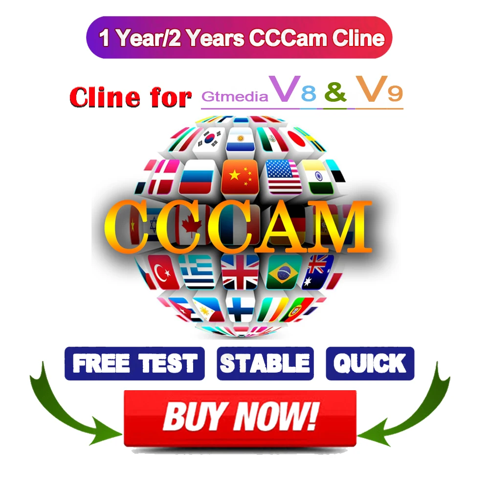 Fast and Stable CCcam Cline/Europe for 1/2 year Spain for V7s/8+ Samsat Starsat Satellite TV Receiver via usb wifi remote cont
Fast and Stable CCcam Cline/Europe for 1/2 year Spain for V7s/8+ Samsat Starsat Satellite TV Receiver via usb wifi remote cont