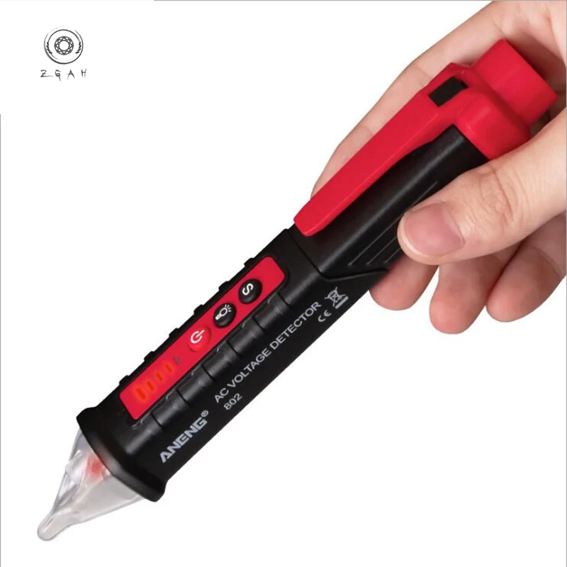 Intelligent test pencil 12~1000V non-contact voltage detector induction electroscope electroscope sound and light alarm
Intelligent test pencil 12~1000V non-contact voltage detector induction electroscope electroscope sound and light alarm